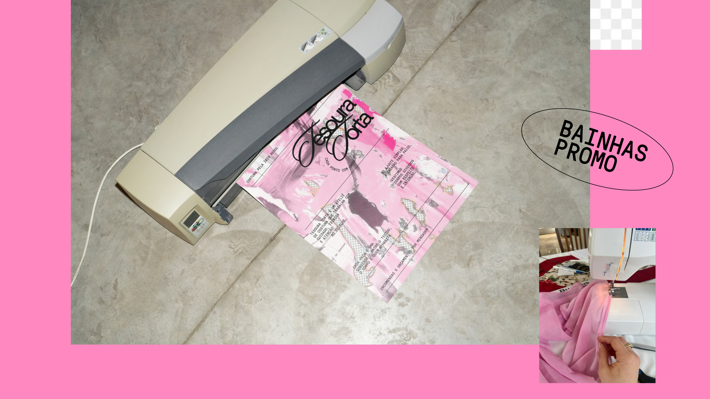 Tesoura Torta branding photograph