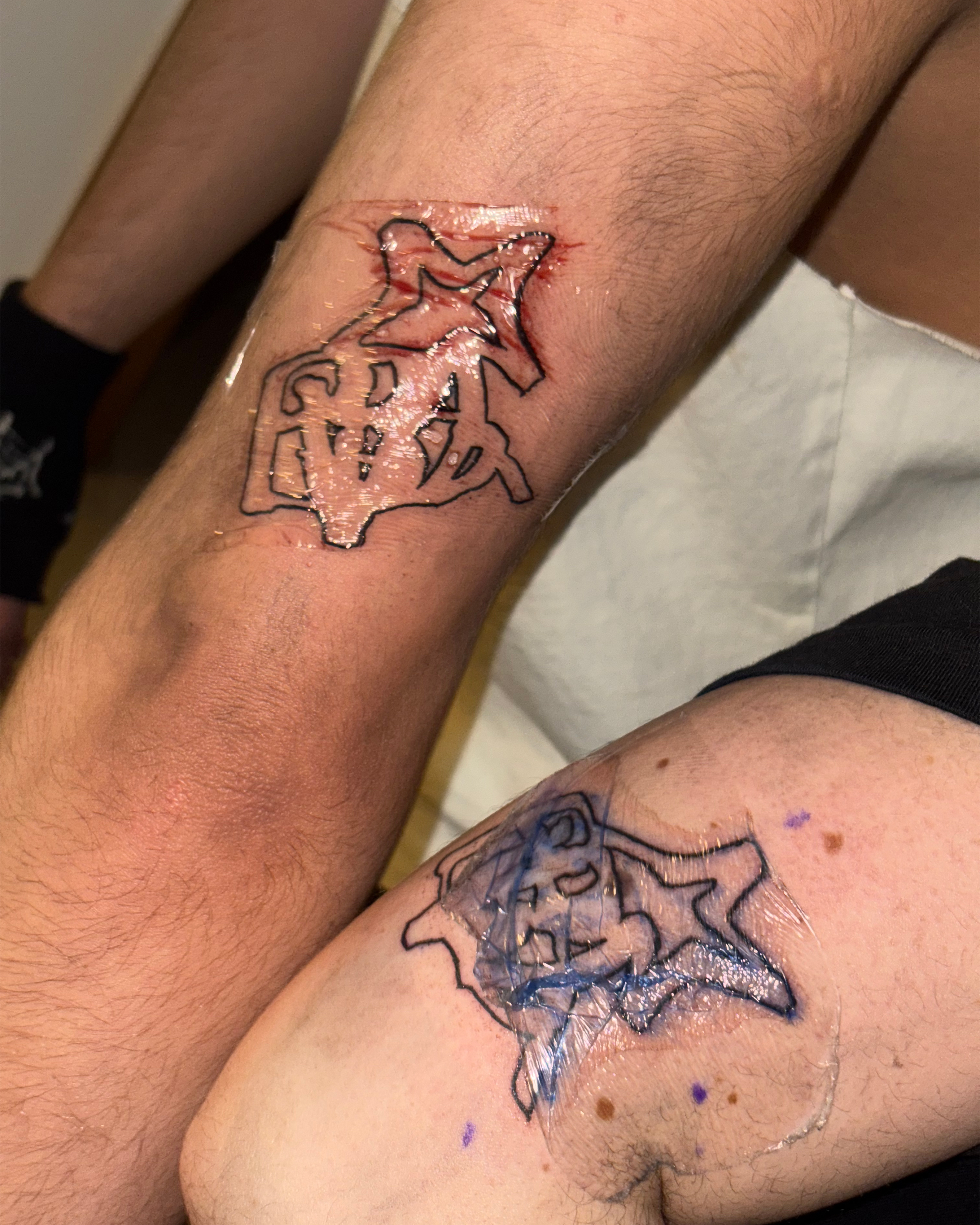 Tattoo on Pedro & Dri